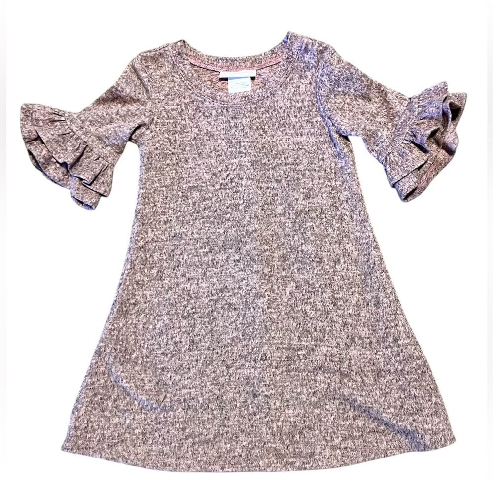 Bonnie Jean Ruffle Sleeve Dress